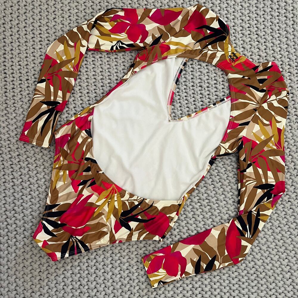 Billabong• Tropic Nights Bodysuit Long Sleeve Rash Guard Surfsuit - Picture 5 of 16